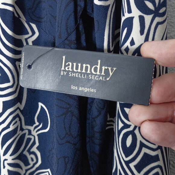 Laundry by Shelli Segal Women’s Dress Indie Statement Print Resortwear Small - Picture 9 of 13